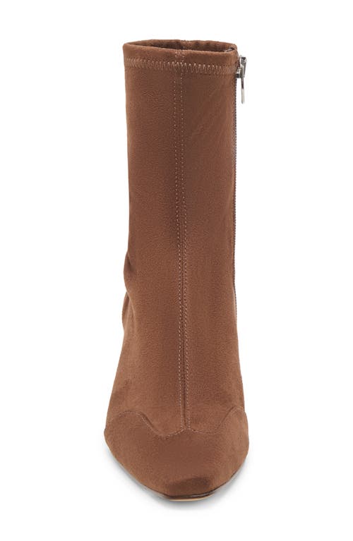 Dolce Vita Anika Block Heel Bootie In Brown