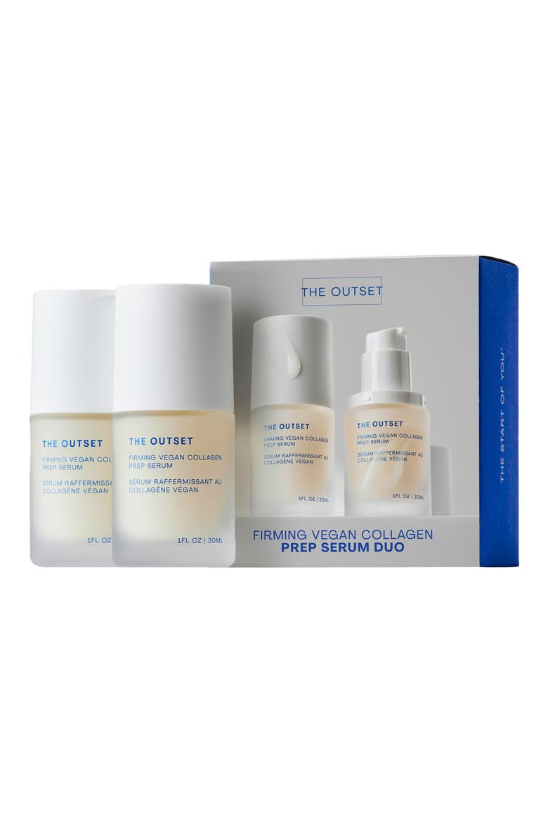 Firming Vegan Collagen Prep Serum Duo $92 Value, Main, color, NO COLOR