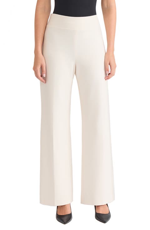 Pull On Wide Leg Pants