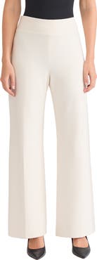 Jones New York Pull On Wide Leg Pants