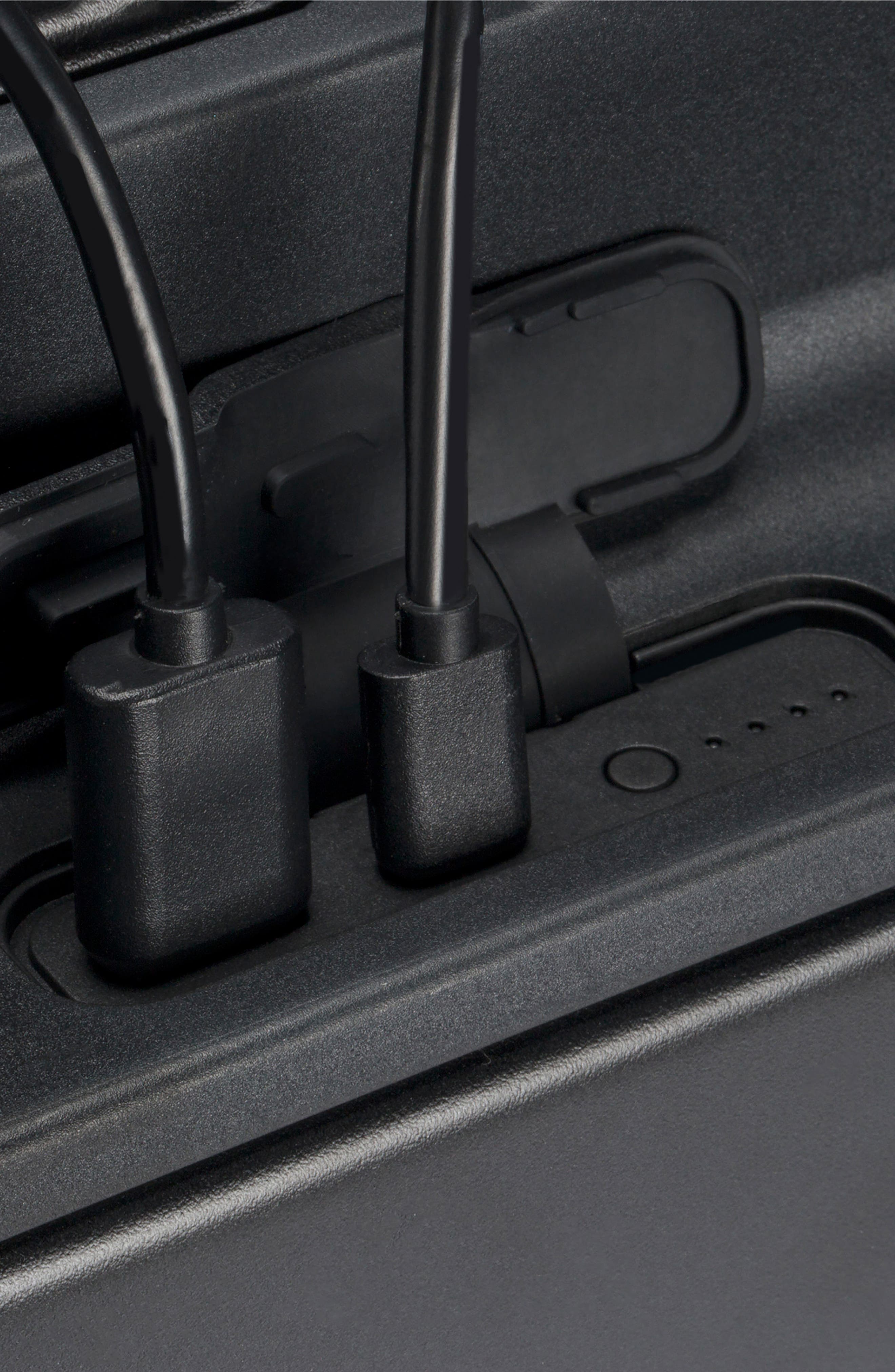 Rebecca Minkoff So Connected 22-Inch Charging Spinner Suitcase, Alternate, color, 