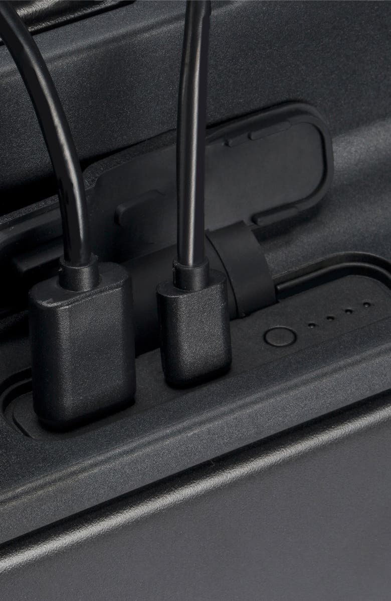 Rebecca Minkoff So Connected 22-Inch Charging Spinner Suitcase, Alternate, color,