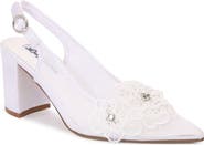 LADY COUTURE Ballroom Pointed Toe Slingback Pump