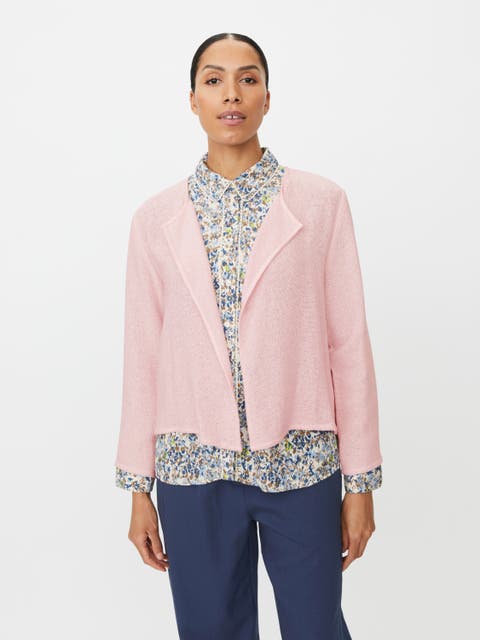 MaJulitta Open Front Bouclé Jacket
