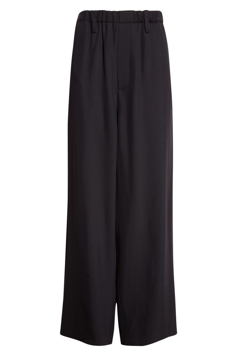 Salome Classic Twill Pants, Alternate, color, BLACK