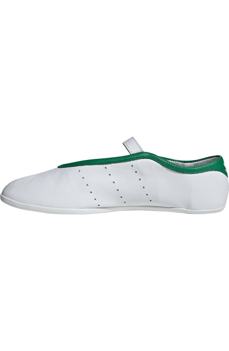 adidas Stan Smith Lo Ballet Sneaker, Alternate, color, Ftwr White/ Ftwr White/ Green