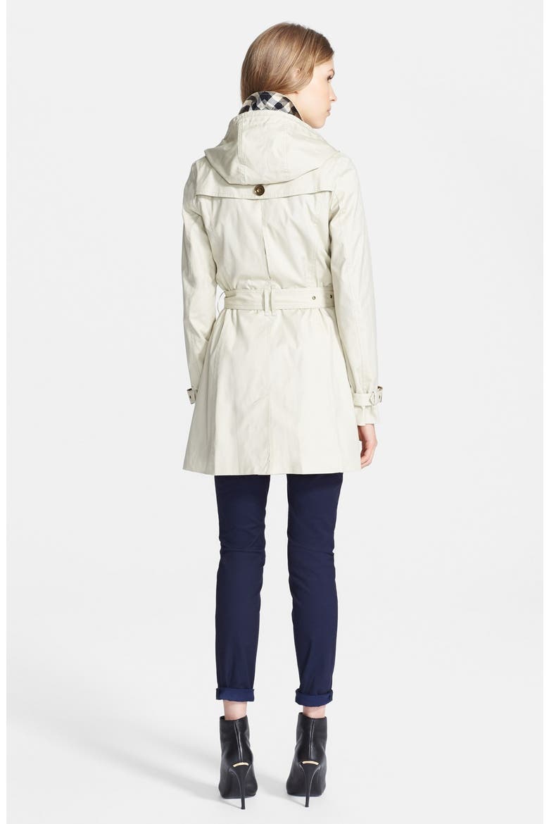 'Reymoore' Trench Coat with Detachable Hood, Alternate, color, TRENCH
