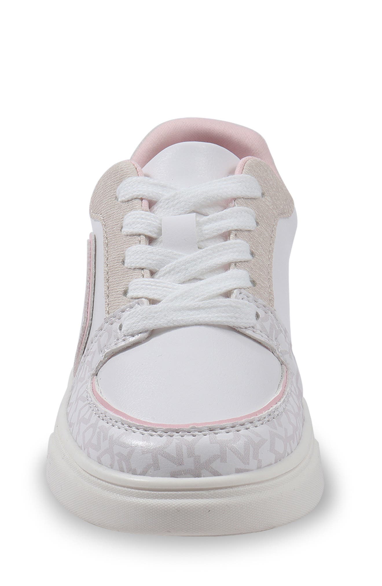 DKNY Kids' Celia Cosma Sneaker, Alternate, color, White Multi