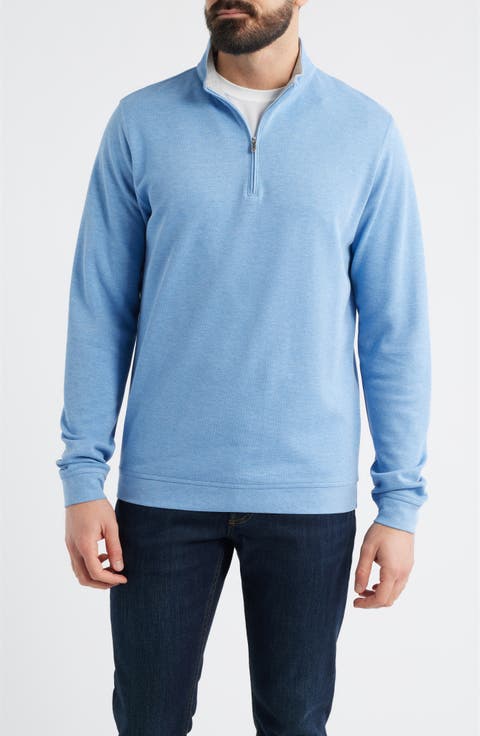 Comfort Interlock Quarter Zip Pullover