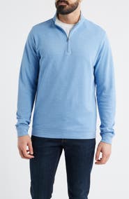 Peter Millar Comfort Interlock Quarter Zip Pullover