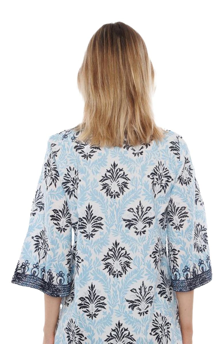 Calypso St. Barth Clarissa Tunic, Alternate, color, Light Blue