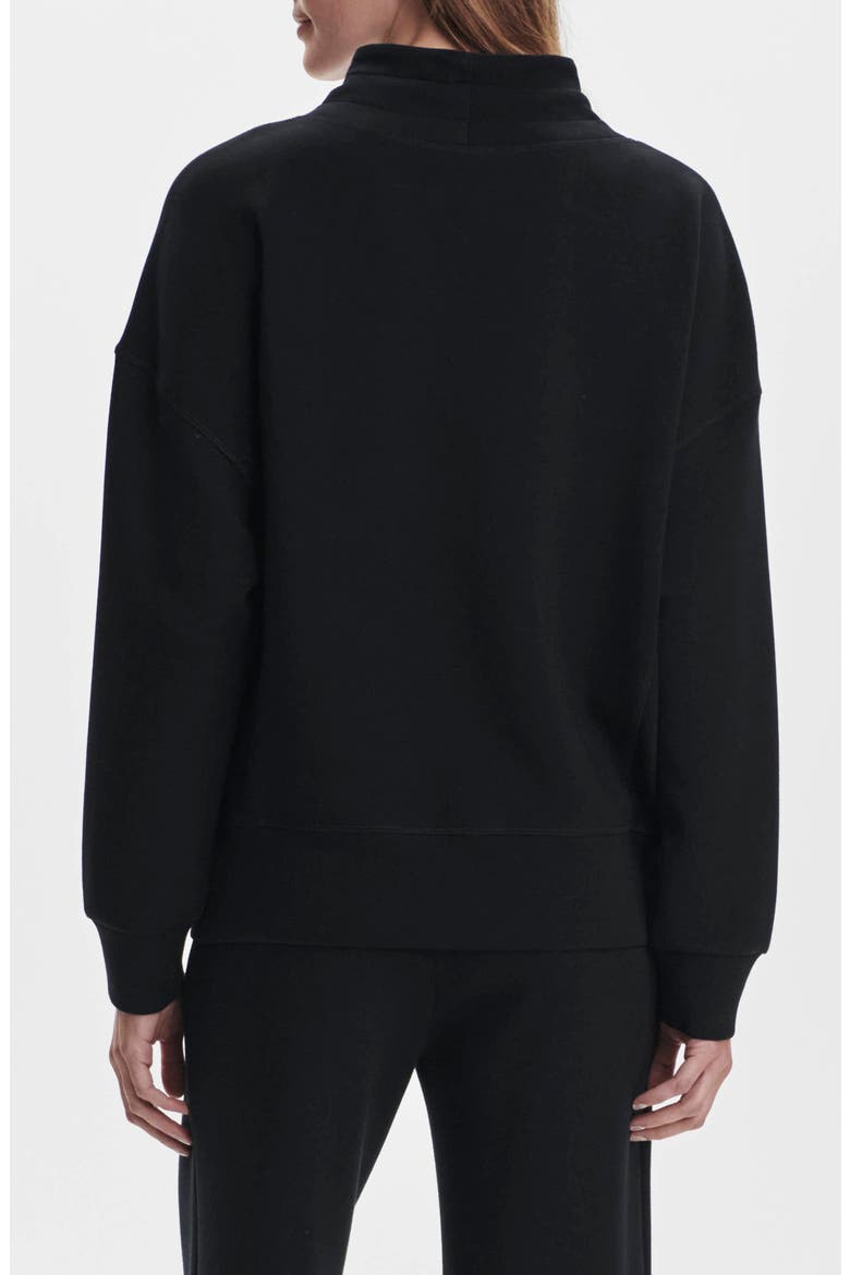 Oakdale Drawstring Sweatshirt, Alternate, color, BLACK