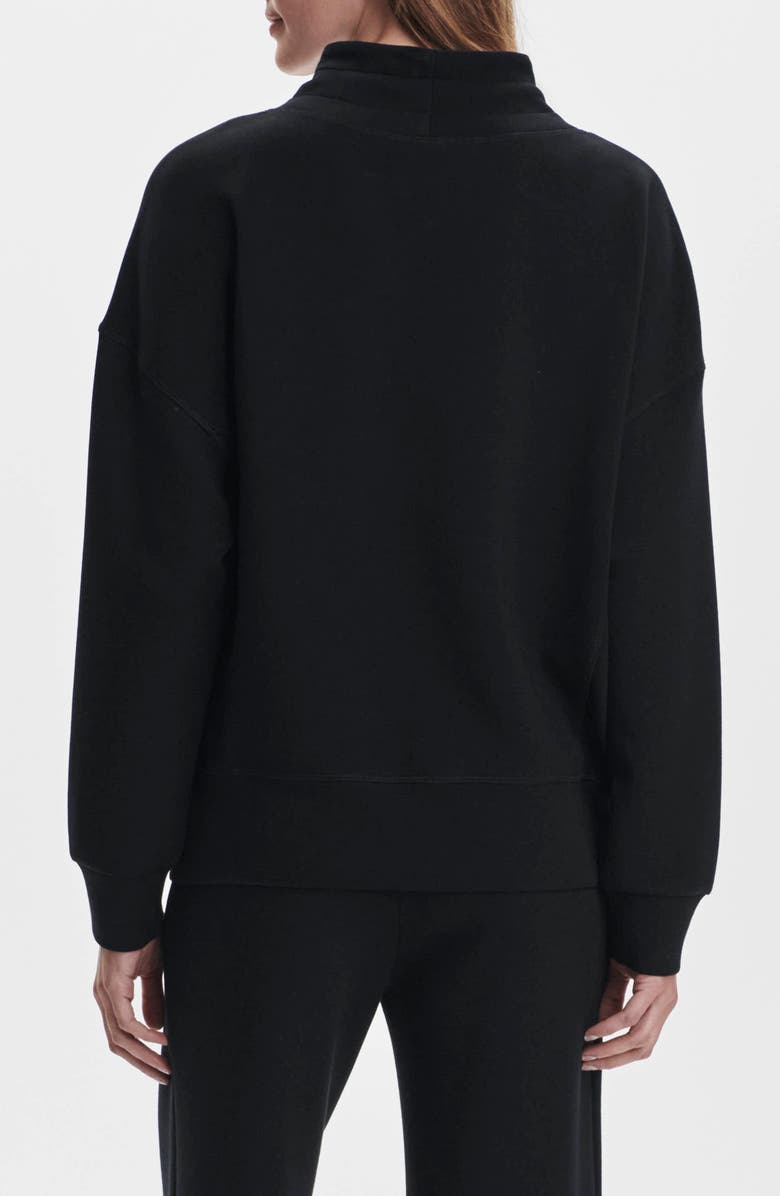 Varley Oakdale Drawstring Sweatshirt, Alternate, color, Black