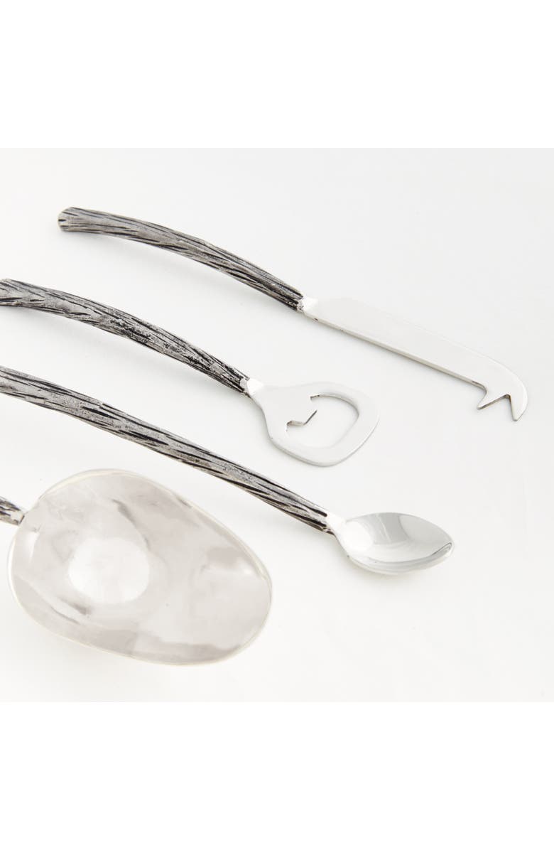 Napa Home & Garden Arwell Cocktail Accessories Set of 4, Alternate, color, Silver