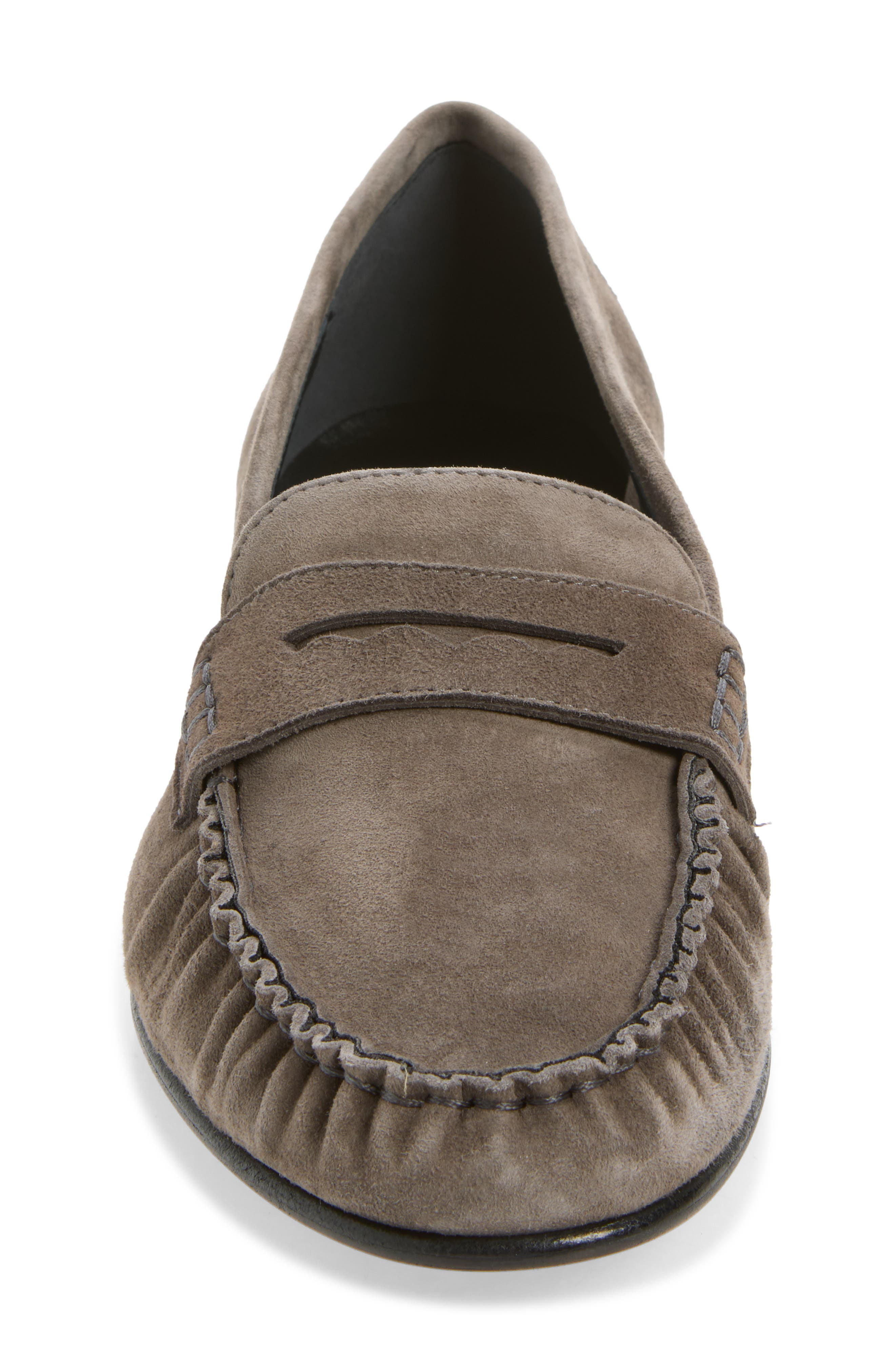 Aldous Penny Loafer, Alternate, color, TAUPE