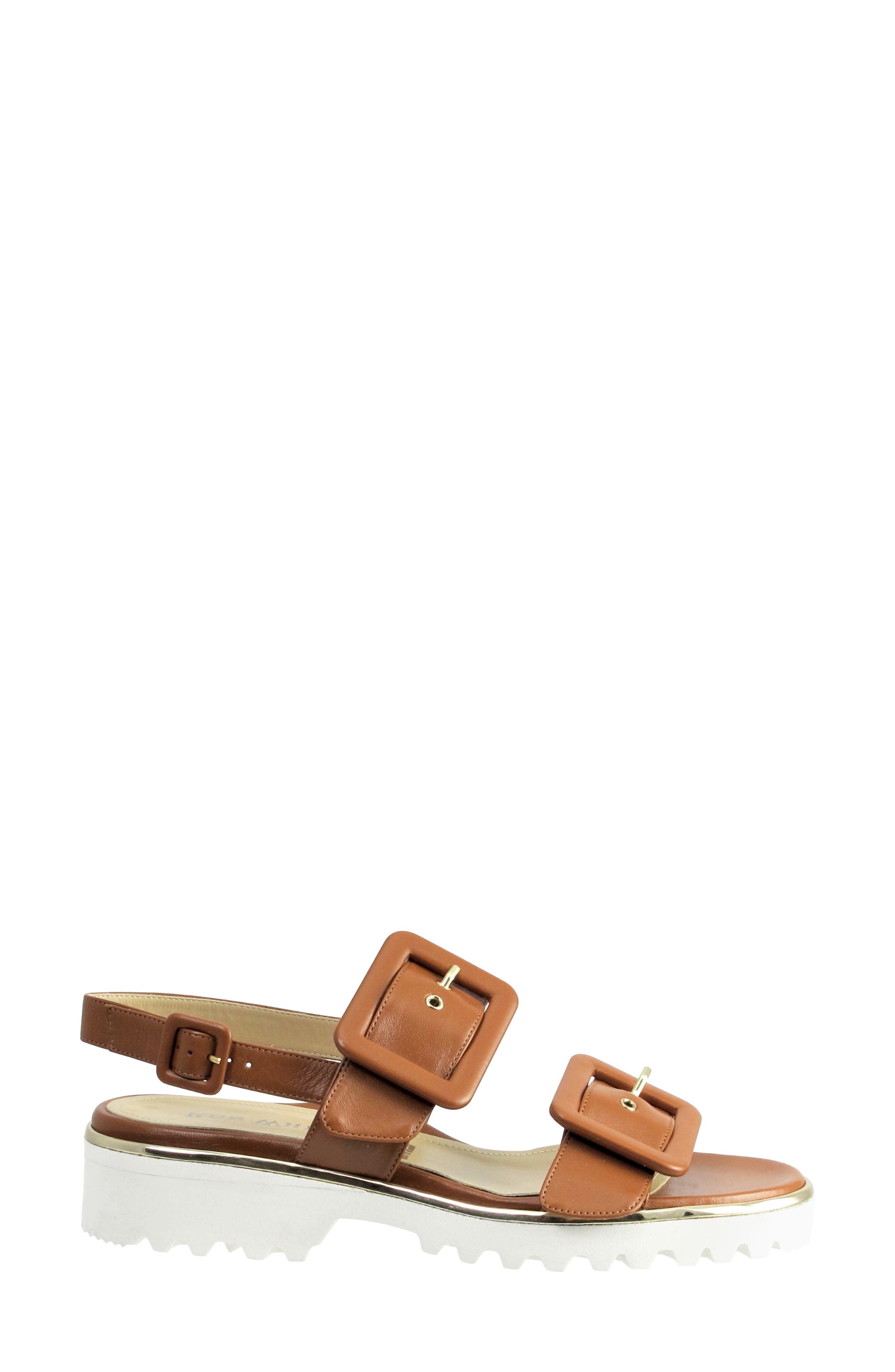 Callie Slingback Sandal, Alternate, color, COGNAC