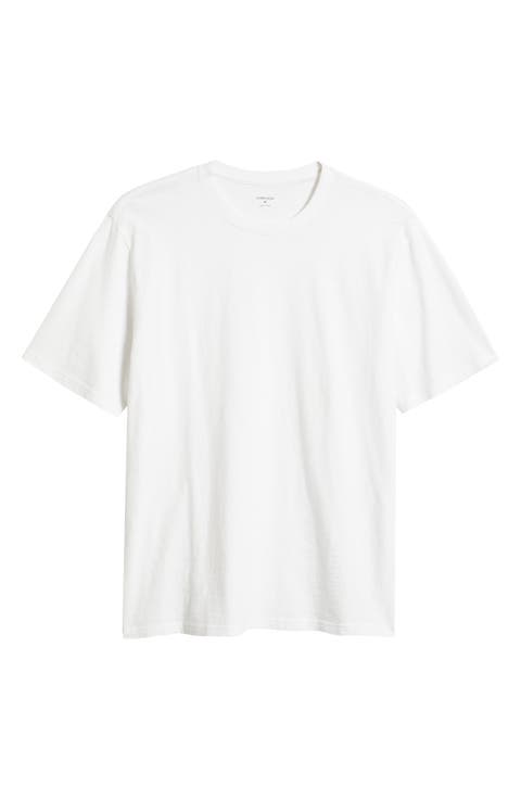 Slub Cotton Crewneck T-Shirt (Regular & Big)