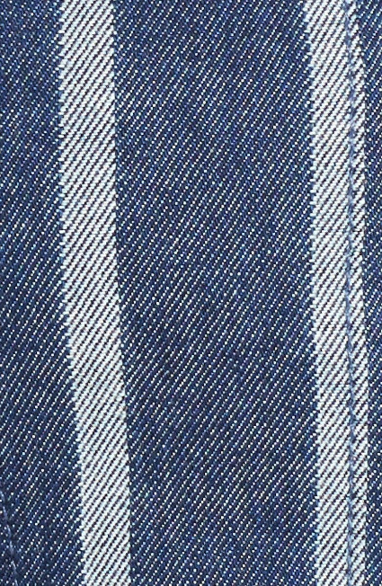 7 For All Mankind <sup>®</sup> Denim Culotte Jumpsuit, Alternate, color,