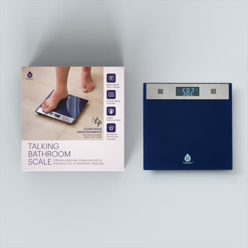 Pursonic Talking Bathroom Scale In Blue