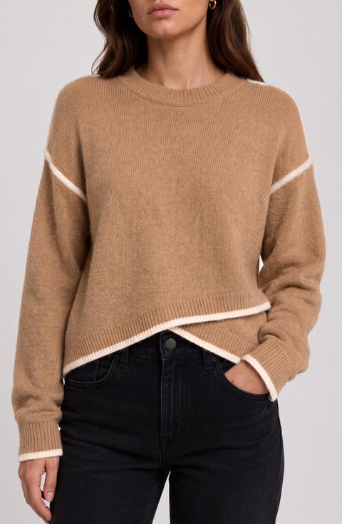 Tipped Tulip Hem Sweater