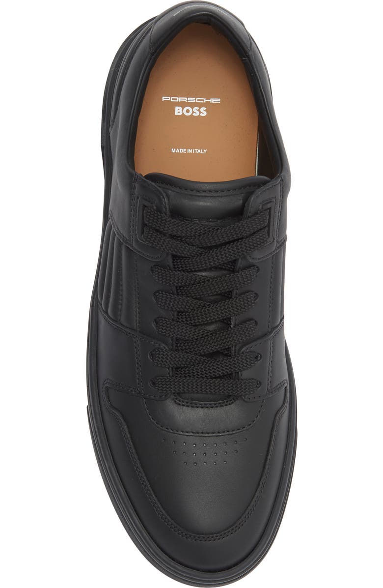 BOSS x Porsche Gary Tenn Sneaker, Alternate, color, Black