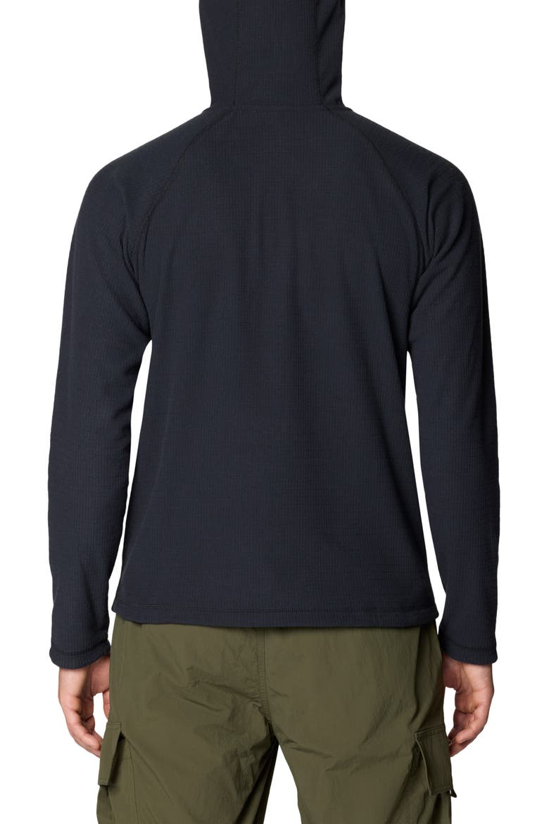 Summit Grid Hoodie, Alternate, color, BLACK