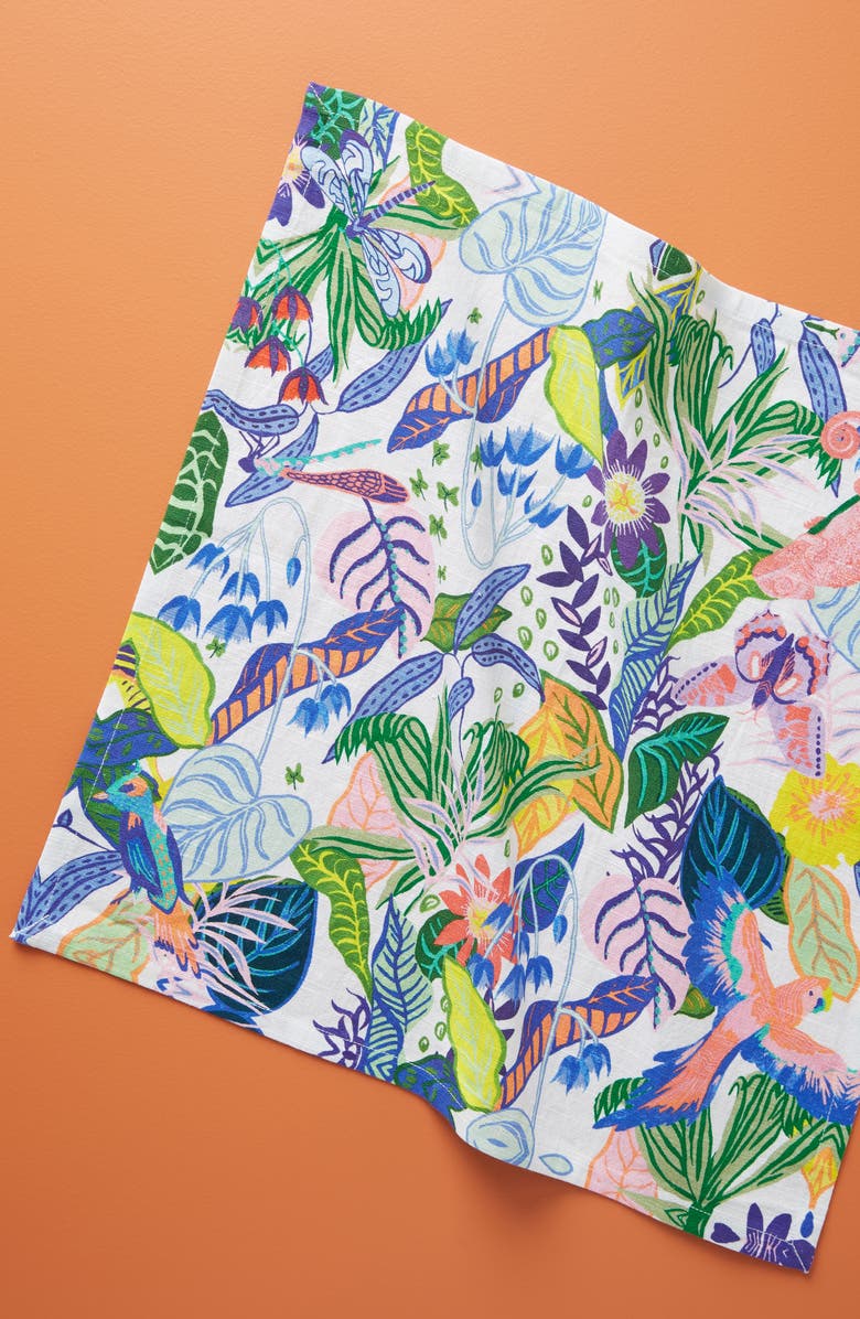 Anthropologie Home Anthropologie Aliyah Set of 4 Napkins, Alternate, color, 