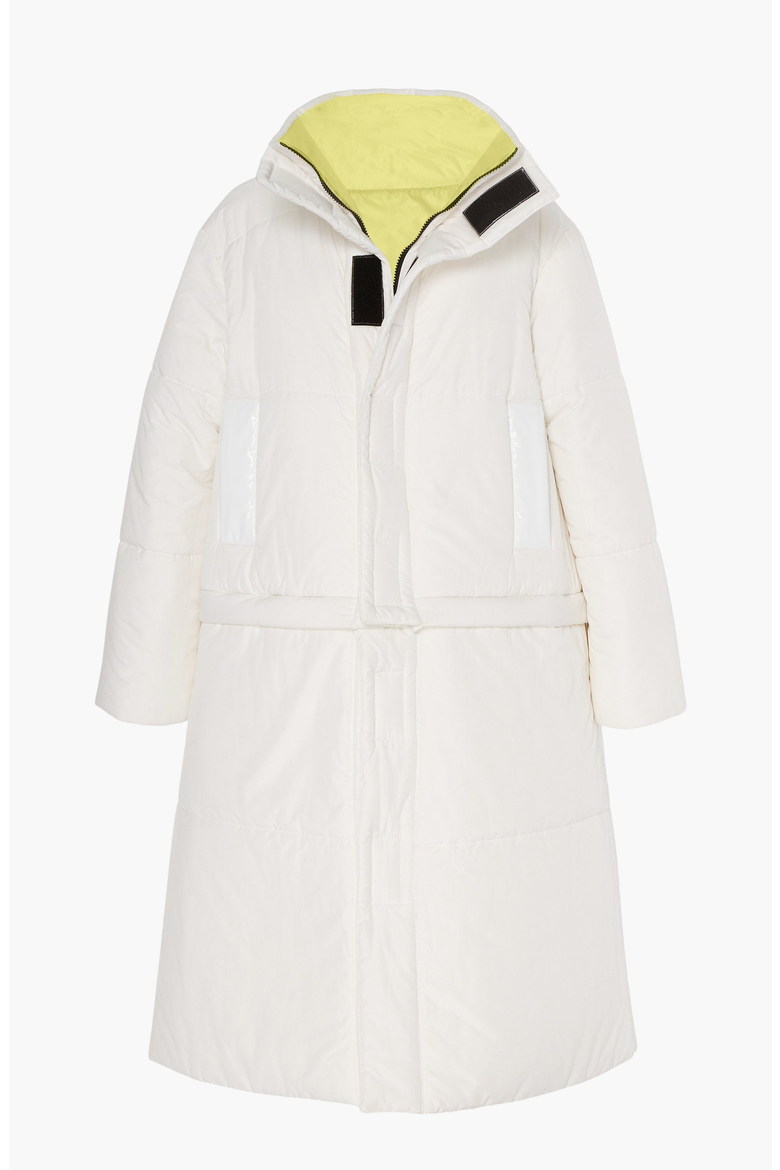 Reversible Convertible Sustainable Down Coat, Alternate, color, Off-white