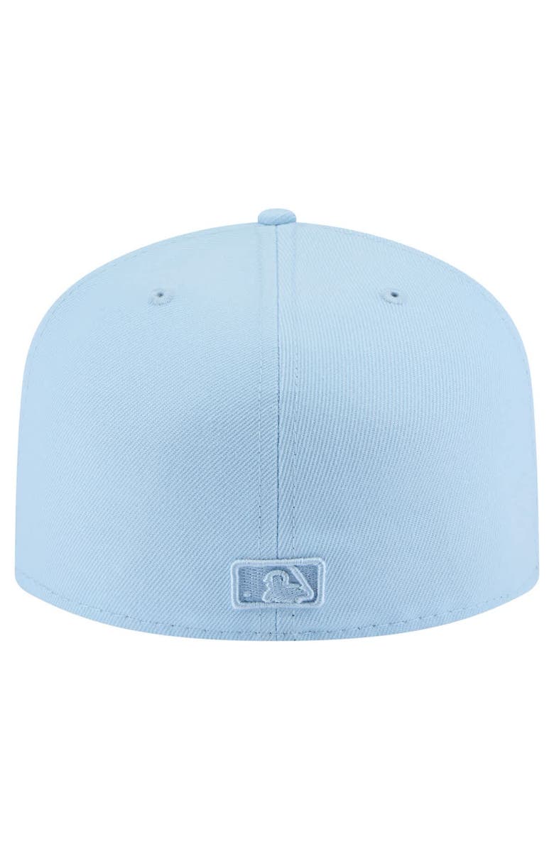 New Era Men's New Era Light Blue San Francisco Giants Color Pack A-Frame 59FIFTY Fitted Hat, Alternate, color, Light Blue