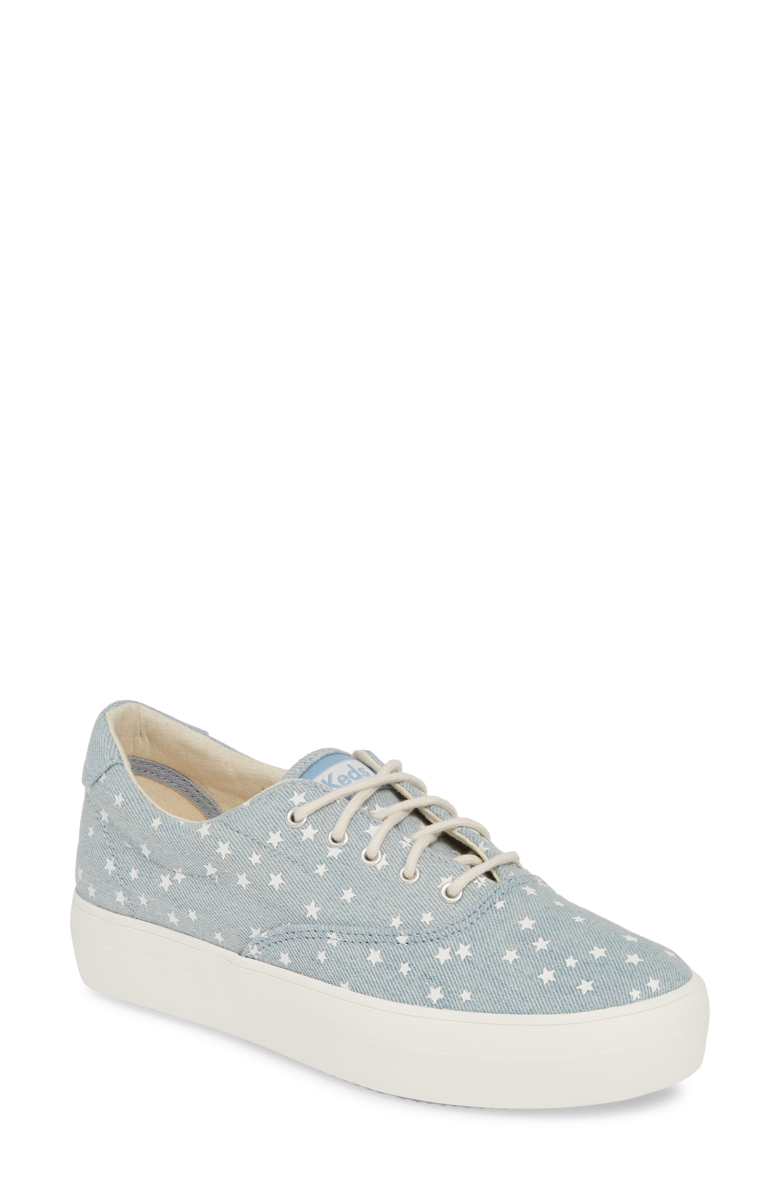 Keds<sup>®</sup> Rise Denim Star Sneaker, Main, color, 