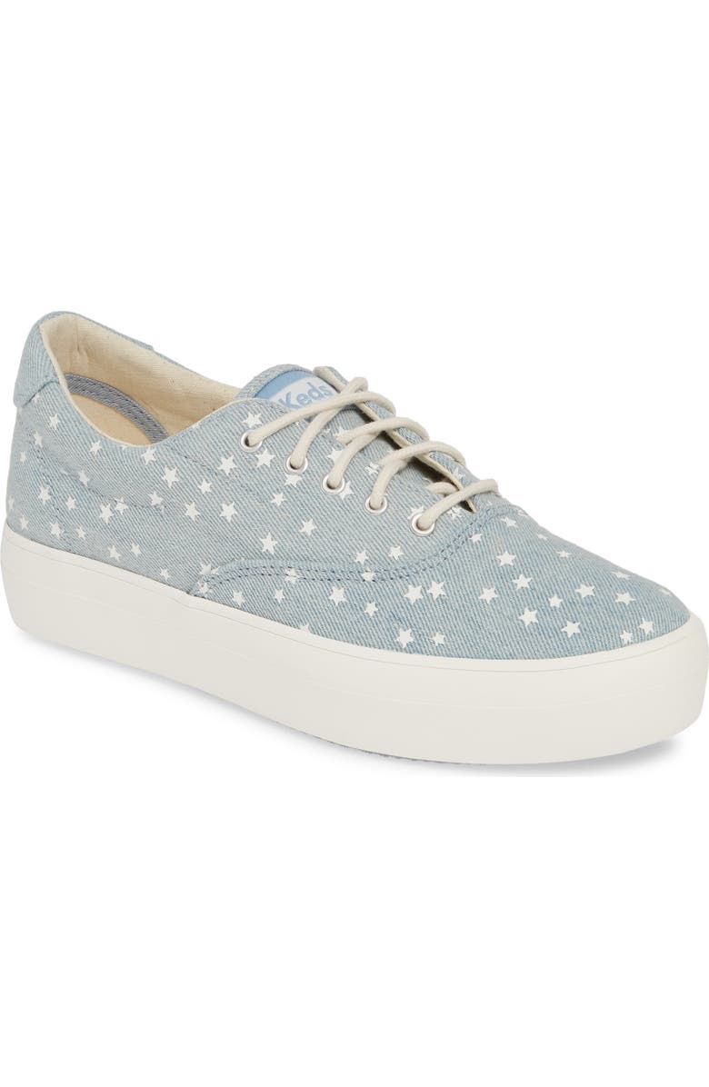Keds<sup>®</sup> Rise Denim Star Sneaker, Main, color,
