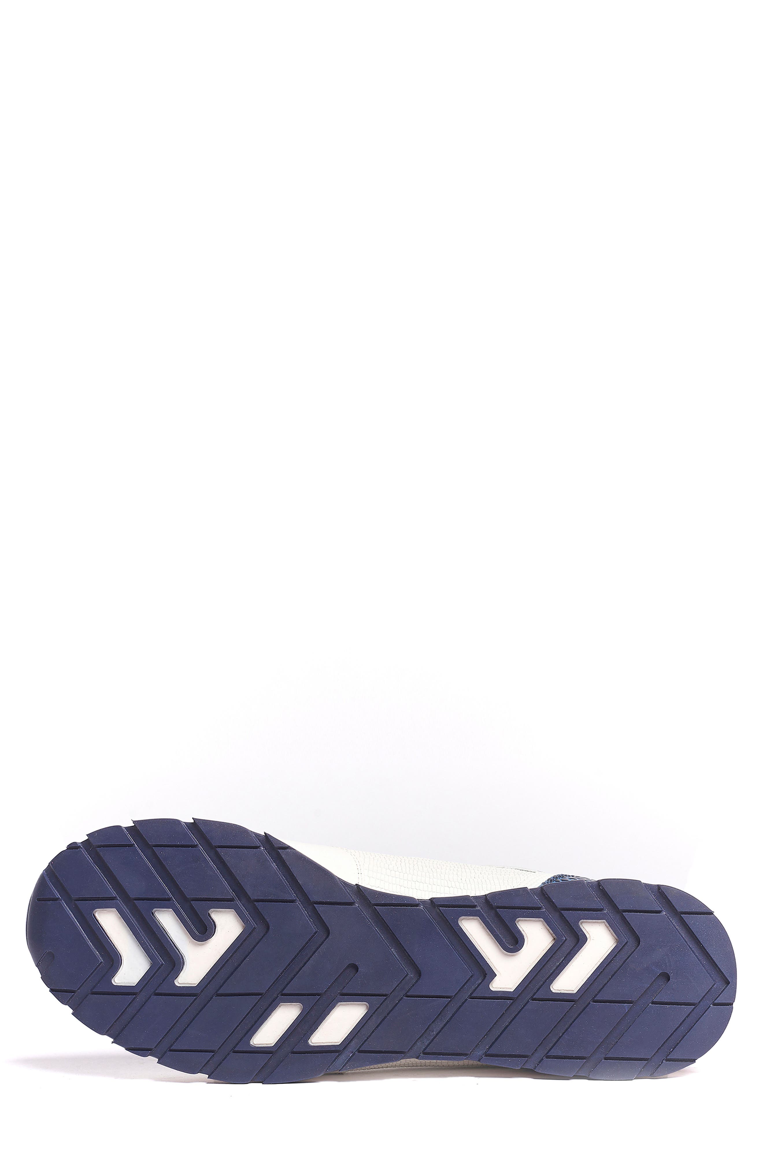 CARLOS SANTANA Hazel Snake Print Sneaker, Alternate, color, White