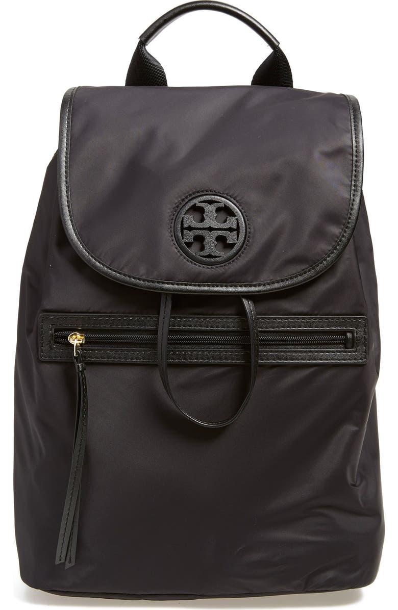 Tory Burch Nylon Backpack, Main, color,