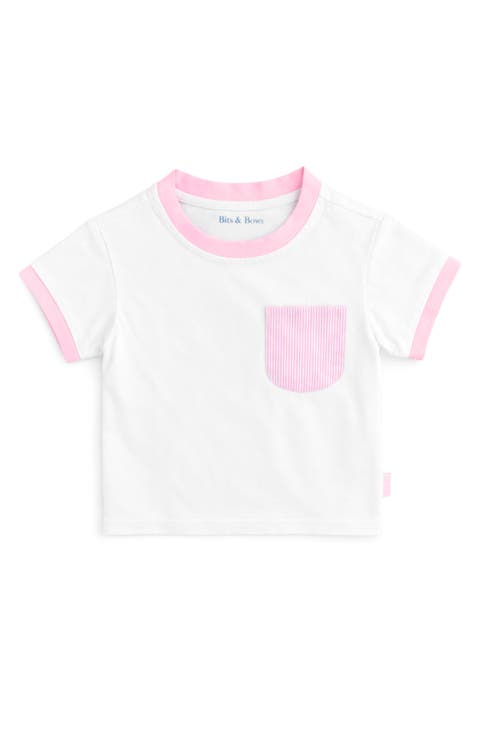 Seersucker Pocket T-Shirt (Baby)