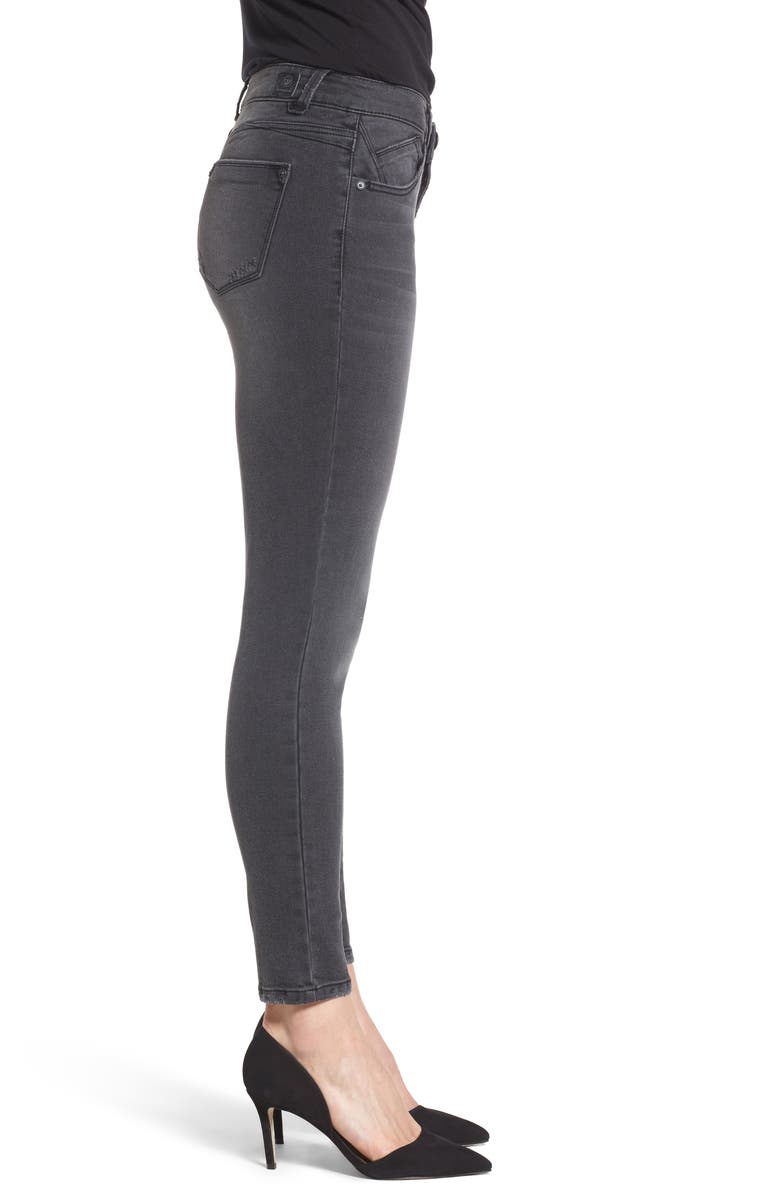 Wit & Wisdom Skinny Ankle Jeans, Alternate, color, 