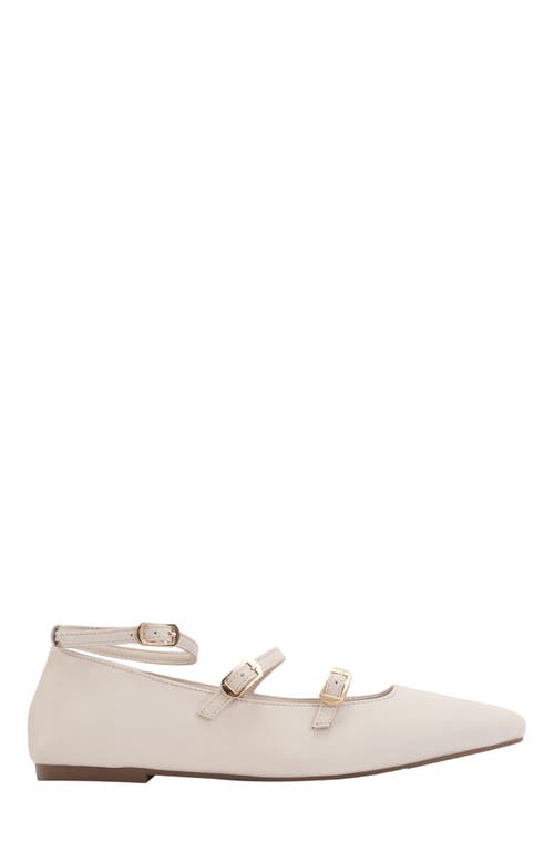 Forever & Always Shoes Serena Leather Mary Jane Flats In Multi