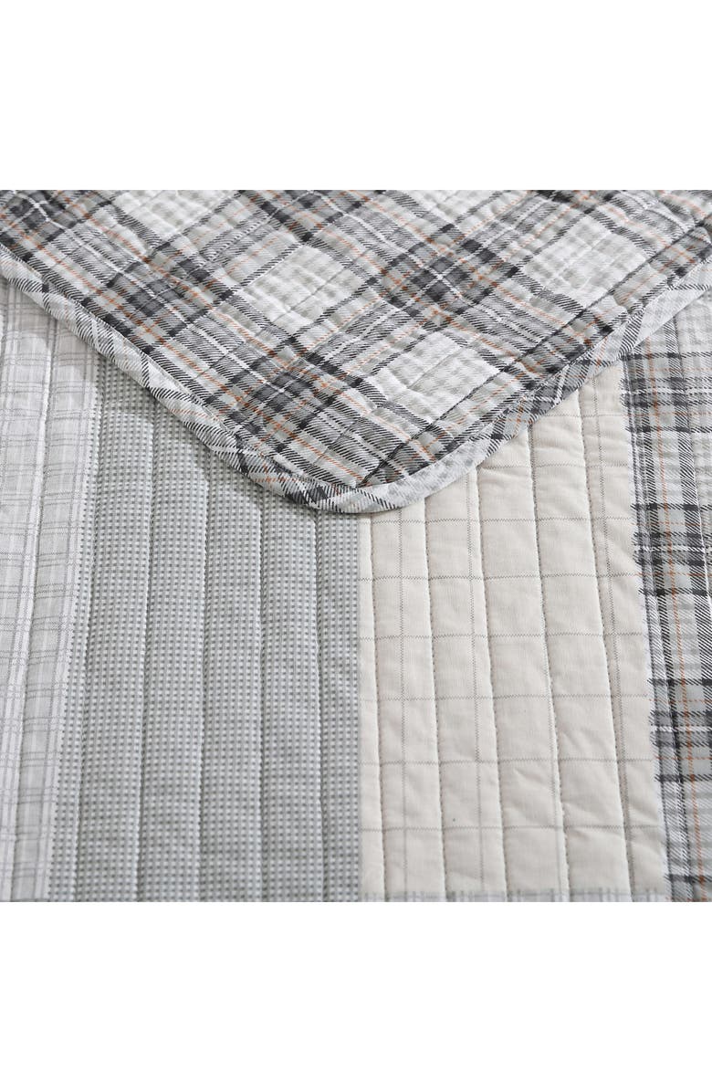 Eddie Bauer Fairview Cotton Quilt 3-Piece Set, Alternate, color, Grey