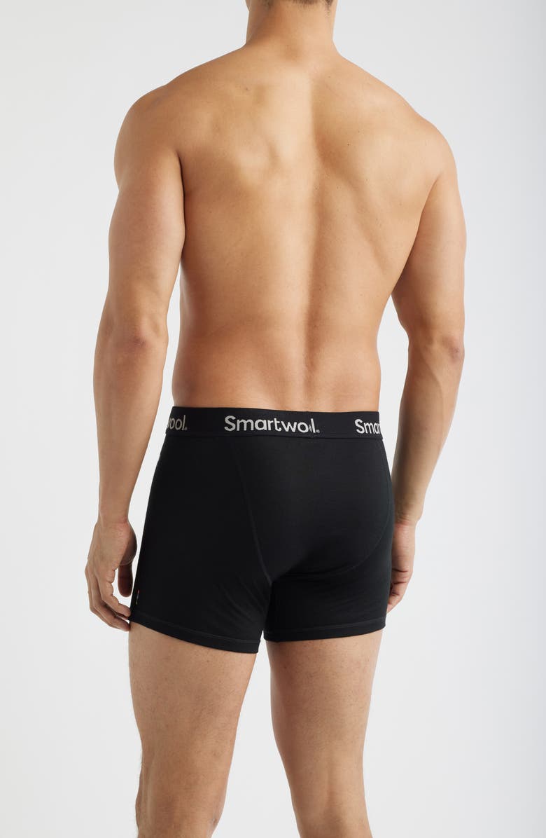 Smartwool Active Boxer Briefs, Alternate, color, Black
