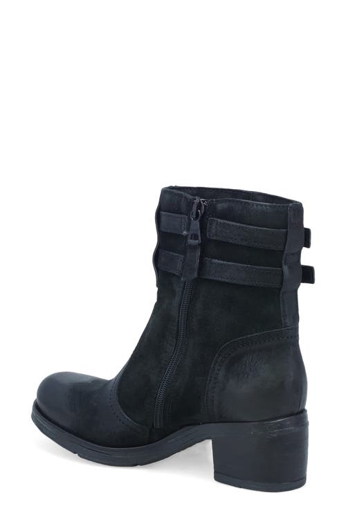 Miz Mooz Stellar Dual Buckle Bootie In Black