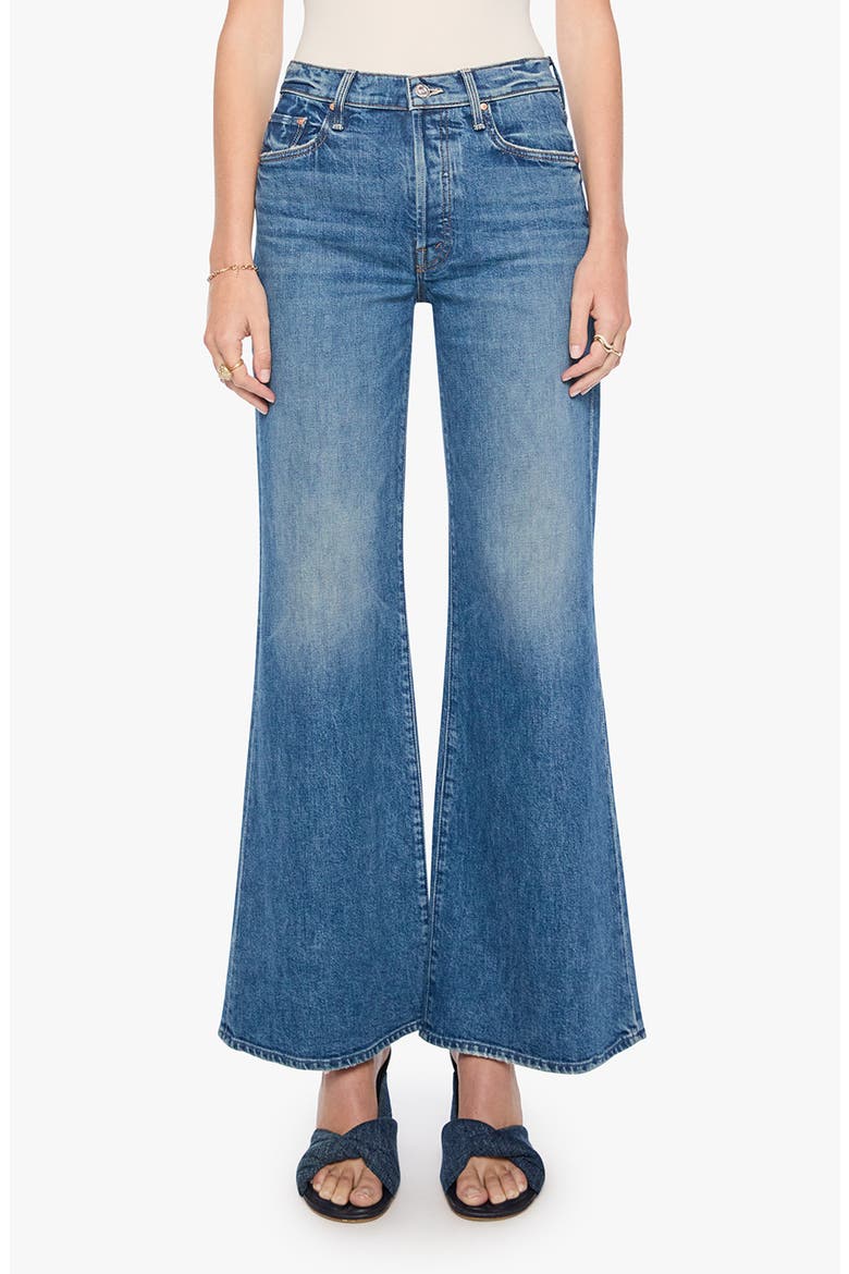 The Tomcat Roller Sneak High Waist Wide Leg Jeans, Main, color, ON A ROLL