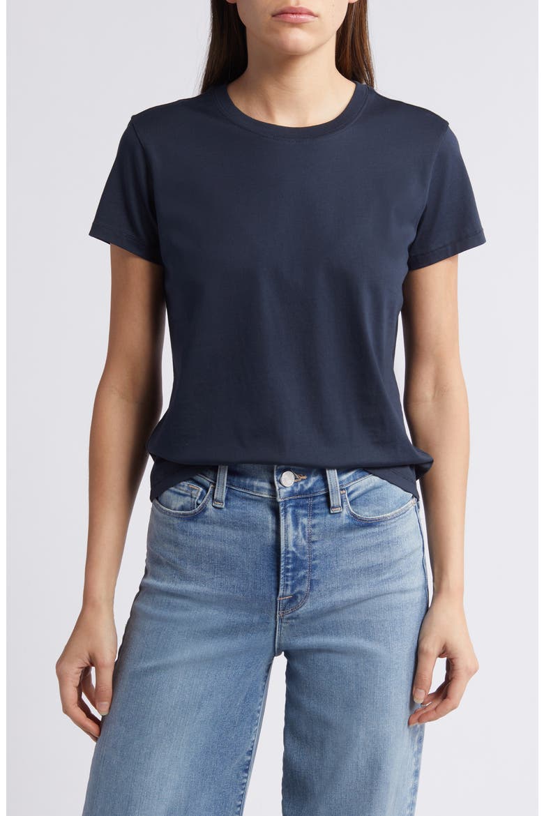 Baby Tee, Main, color, NAVY