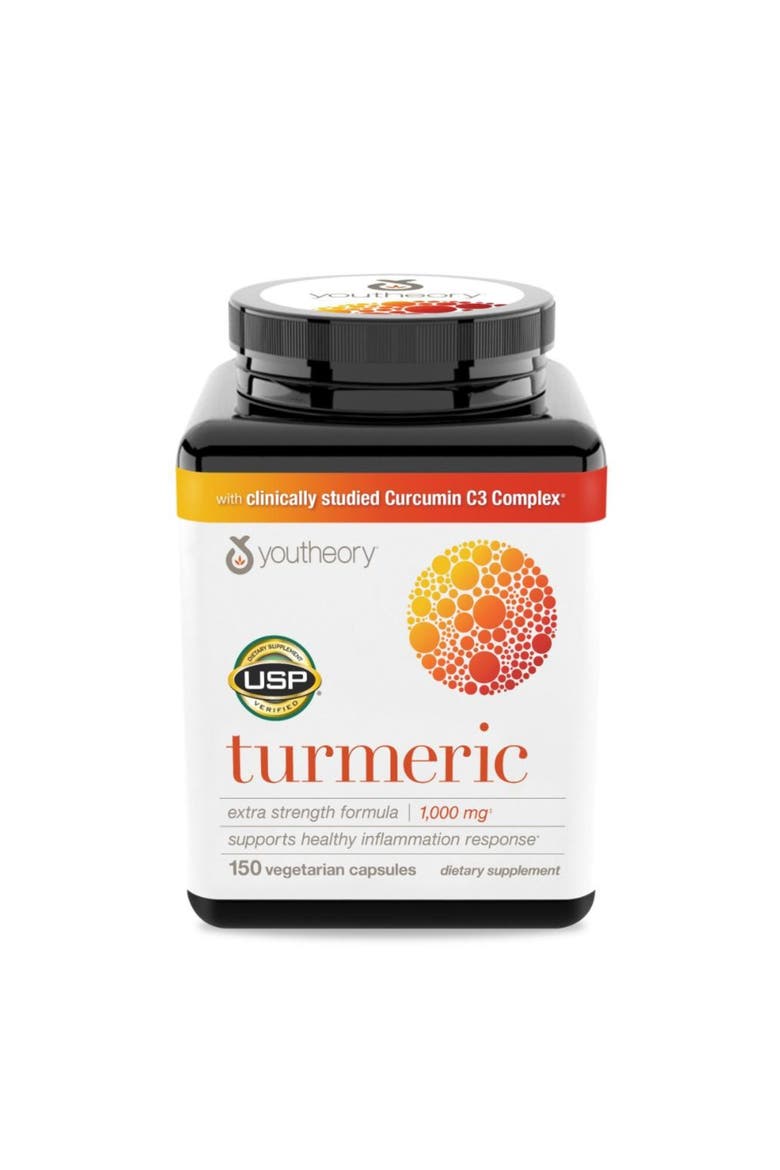 Turmeric Extra Strength 150 Vegetarian Capsules Supplement, Main, color, None