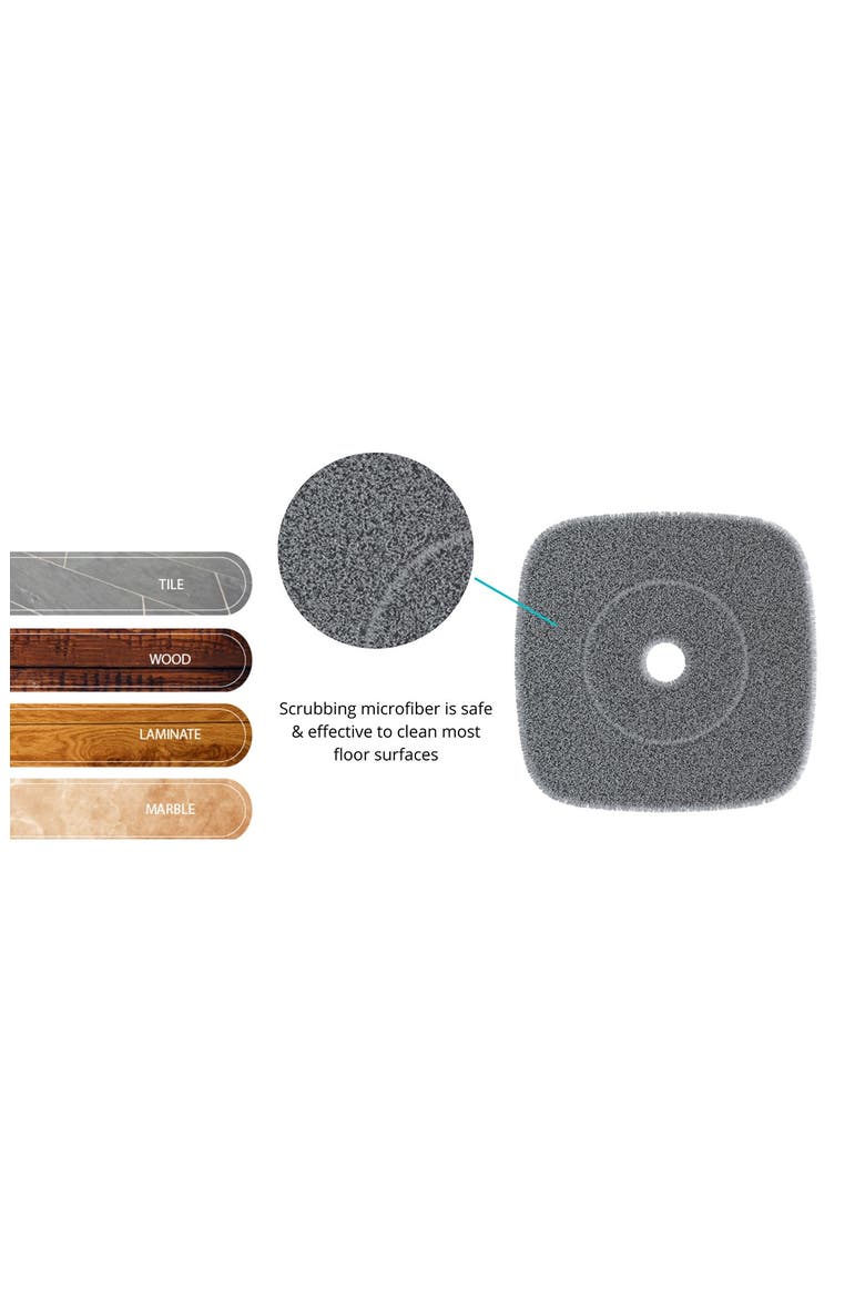 SALAV True Tidy Microfiber Mop Pad Refill - Set of 8, Alternate, color, GRAY