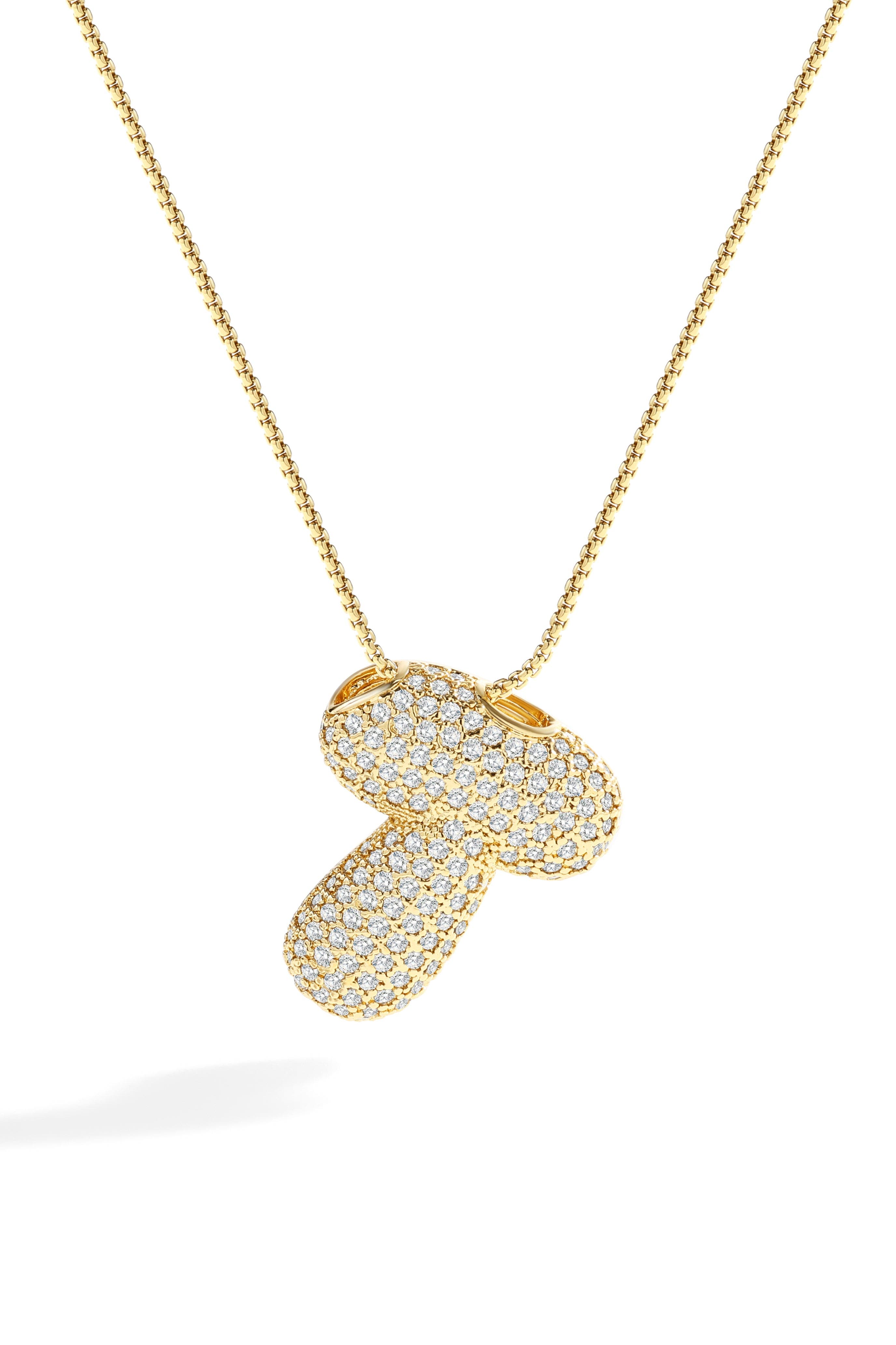 18k Gold / Letter T
