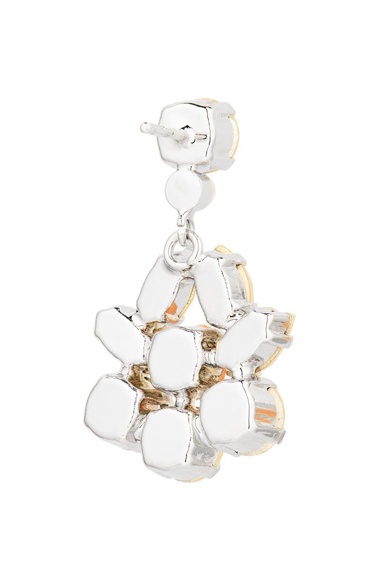 Simone Rocha Heartbloom Drop Earrings, Alternate, color, Sand Opal/ Clem/ Pearl