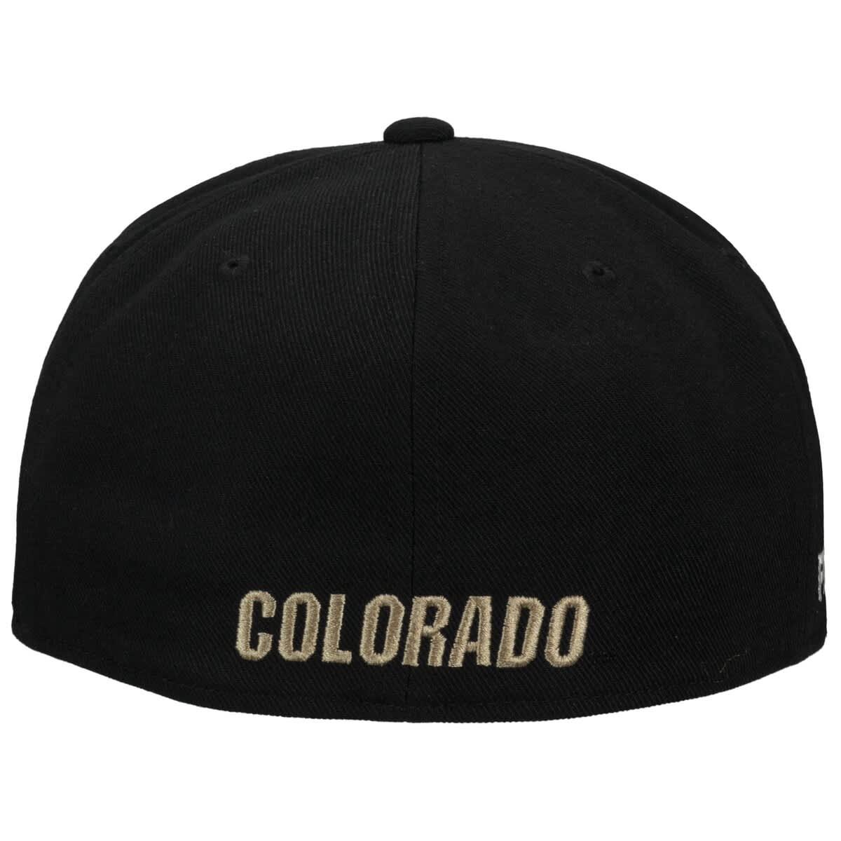 Men's Nike Black Colorado Buffaloes Prime Pro Flat Brim Fitted Hat thumbnail 4
