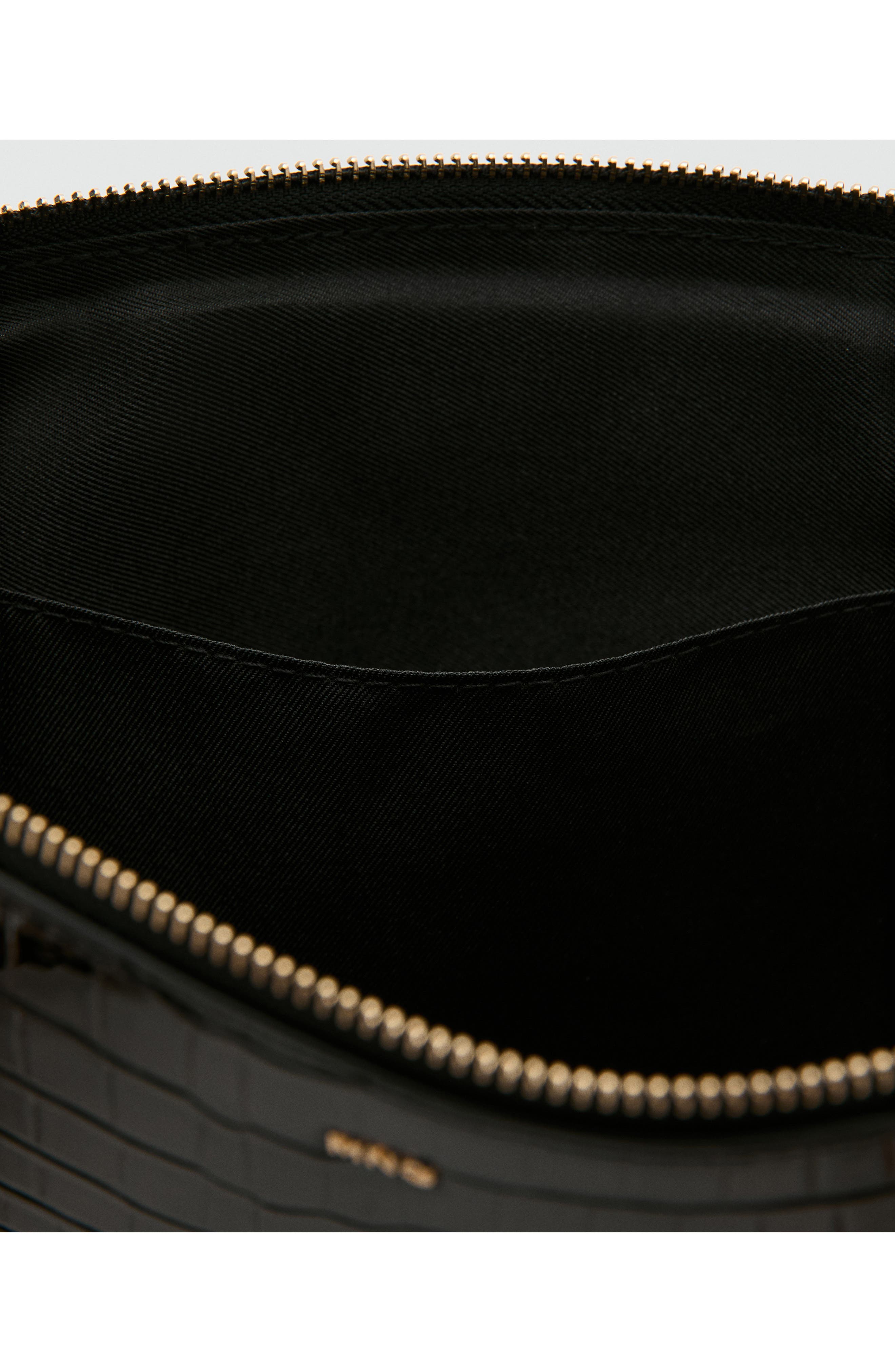 MANGO Croc Embossed Laptop Case, Alternate, color, 