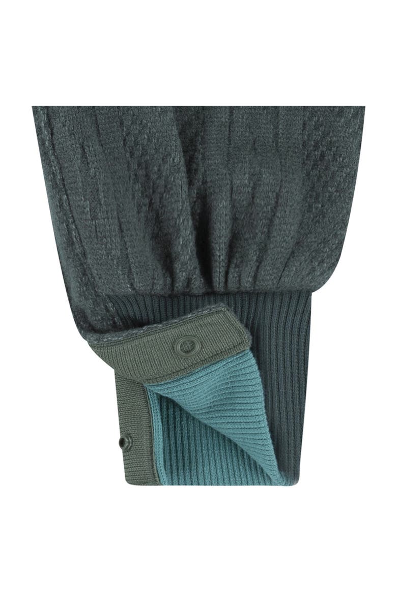 Nike Readyset Cabled Knit Romper, Alternate, color, Vintage Green