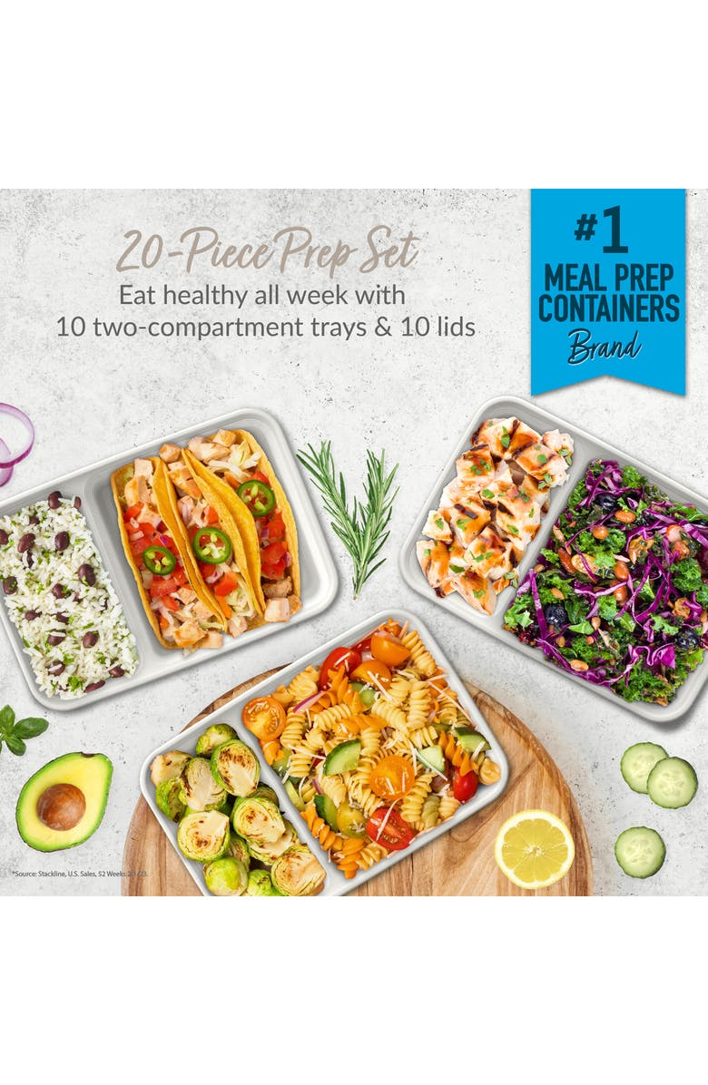 BENTGO 20-Piece Meal Prep Set, Alternate, color, 