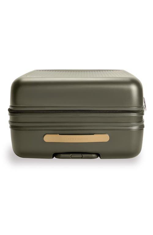 Briggs & Riley Large Sympatico Expandable 30-inch Spinner Packing Case In Green